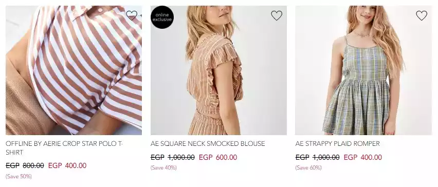 Sale Up To 68% Off Beside AE Coupon Code 15% Off