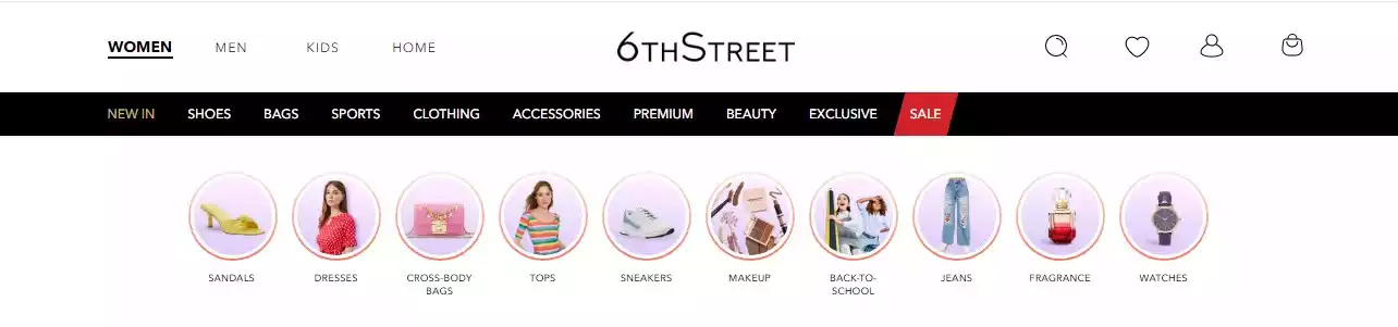 كود خصم 6th Street